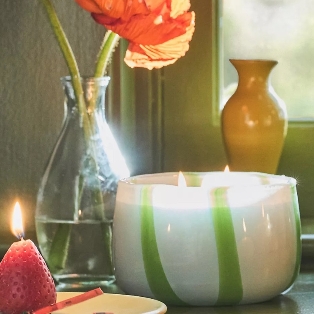 Adorable Strawberry Shaped Wax Decorative Candles, Set of 4 Anthro - Picture 2 of 6